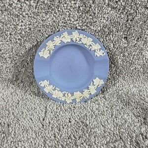 Wedgwood Blue‎ Jasperware Small Tray Vine Motif England